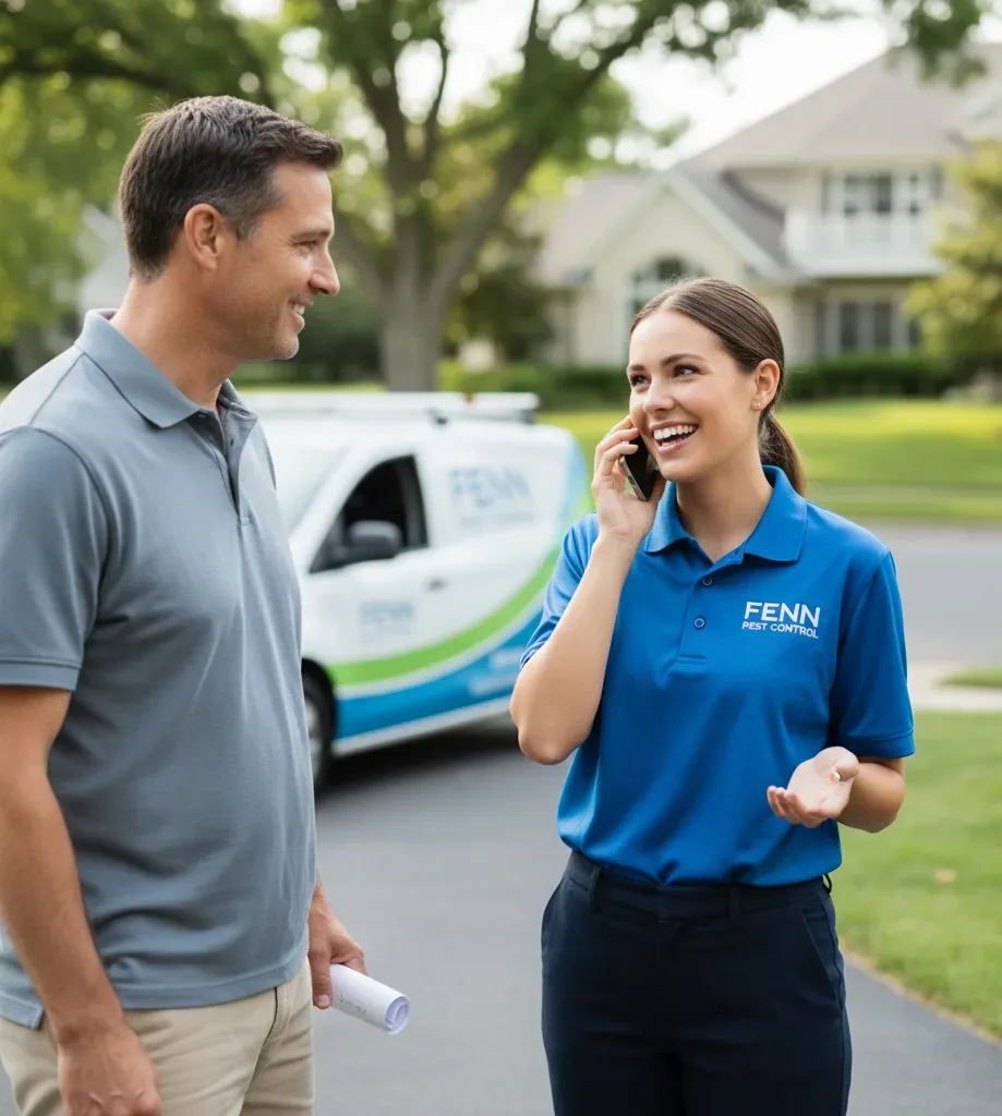 Fenn Pest Control customer support in Hermitage